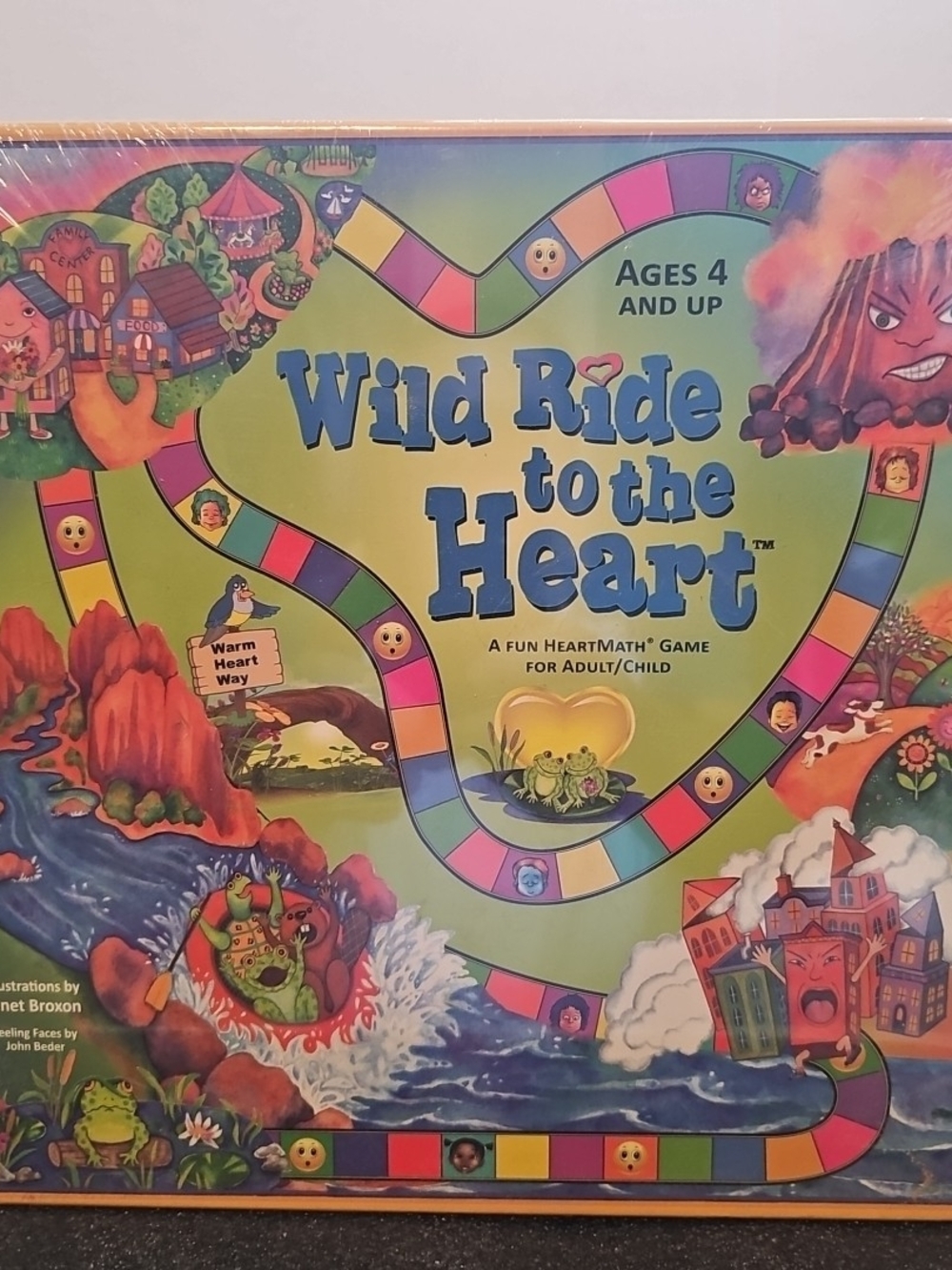 Wild Ride to the Heart Kids Board Game - Green